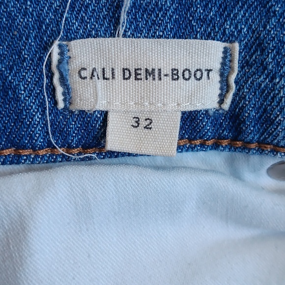 Madewell Cali Demi-Boot Jeans in Dory Wash Size 32 - Picture 4 of 7